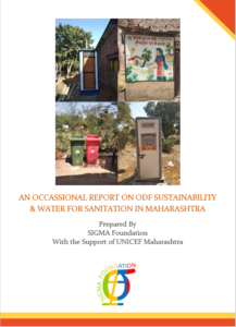 An occasional report on ODF sustainability & water for sanitation in Maharashtra