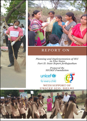 Report on Planning and Implementation of IEC/SBCC Activities in Rajasthan