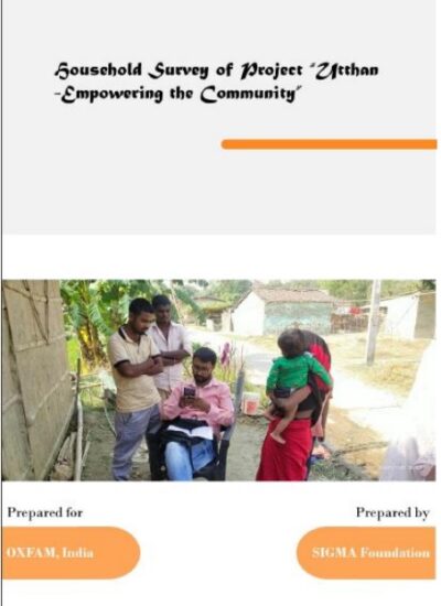 Baseline Study for Project “UTTHAN – Empowering Community” at Sitamarhi district of Bihar